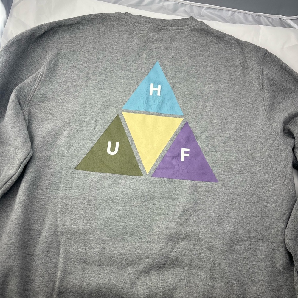 HUF Gray Crewneck XL
